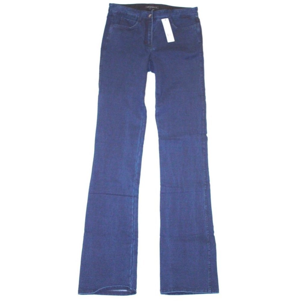 $225 THEORY Denim JEGGINGS Slim JO K  Battery INDIGO 5-Pocket